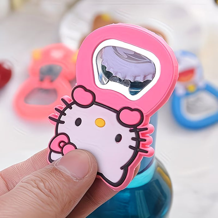 1pc Abrebotellas Sanrio, diseño de dibujos animados lindo para abrir cerveza y bebidas