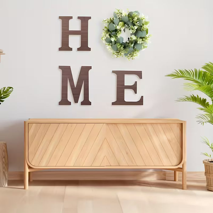 1 Juego de Letrero Rústico de Madera para el Hogar - Decoración de Pared