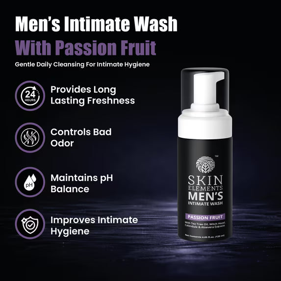 Skin Elements Gel íntimo para hombres con maracuyá (120 ml)