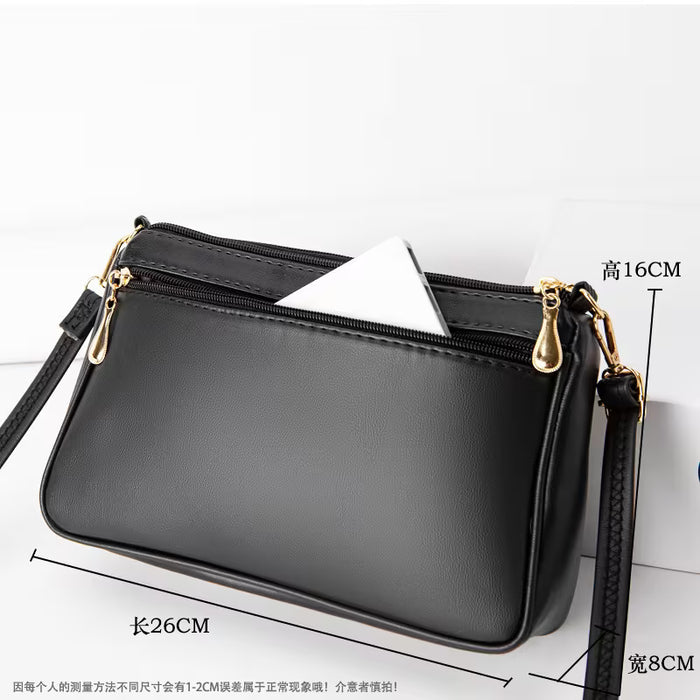 Bolso de hombro elegante, cruzado acolchado con detalle de corazón