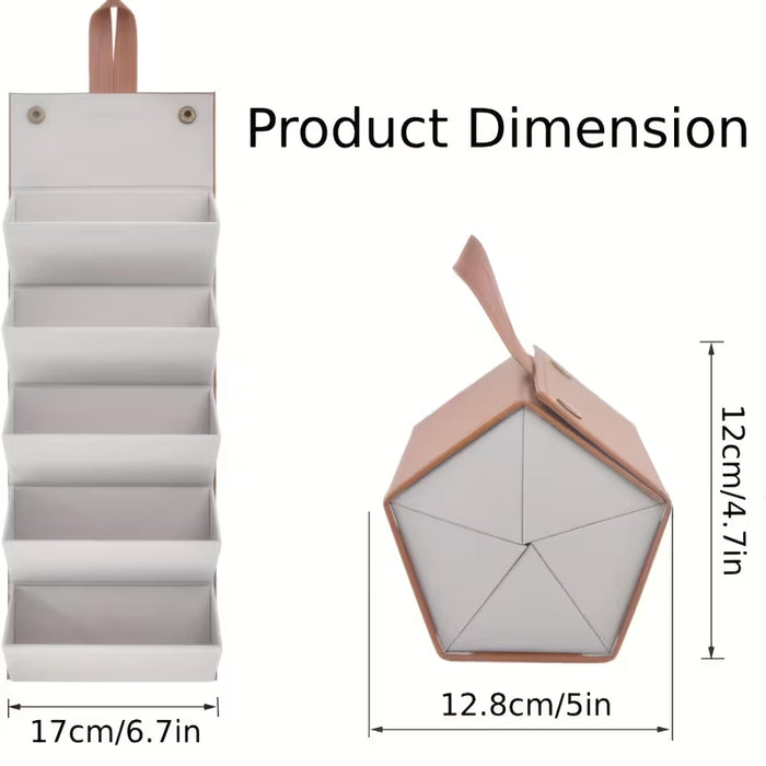Caja de Almacenamiento para Gafas Anti-Presión de 5 Compartimentos
