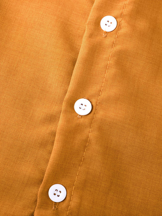 Conjunto casual de verano para niños de 3 piezas de camisa, pantalones y sombrero