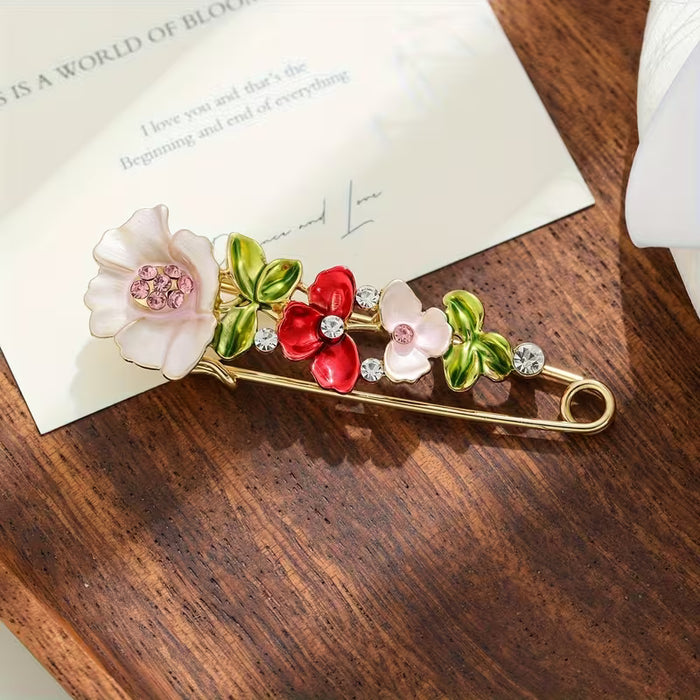 Broche grandes para abrigos y cárdigans, adornos, pinzas estilo coreano