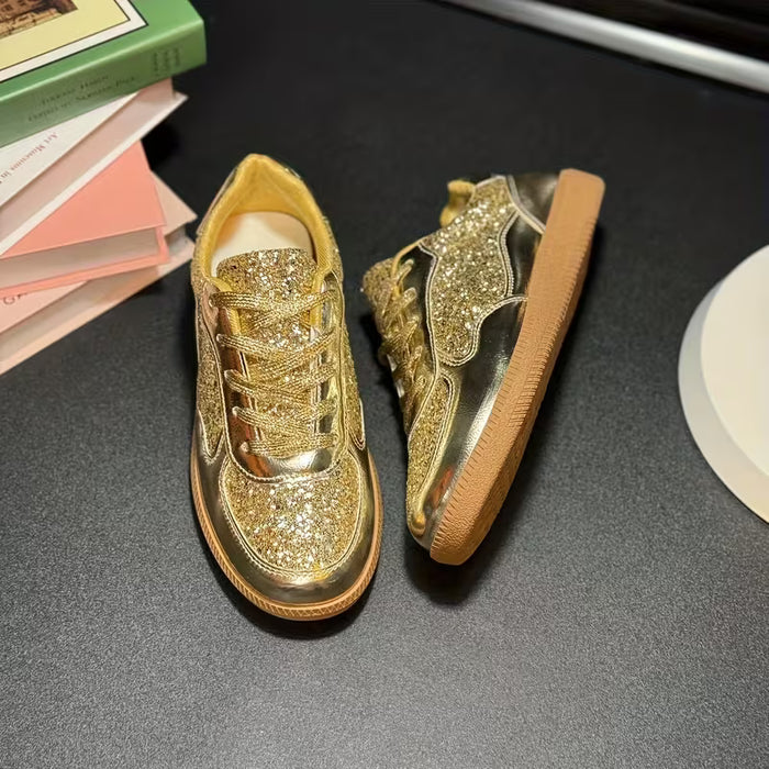 Zapatillas unisex de pareja de temporada con lentejuelas