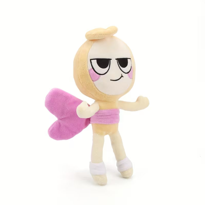 1 muñeco de peluche inspirado en caricaturas, relleno de fibra de poliéster de color mixto