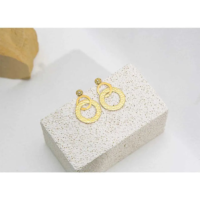 Pendientes colgantes de acero inoxidable para Mujer