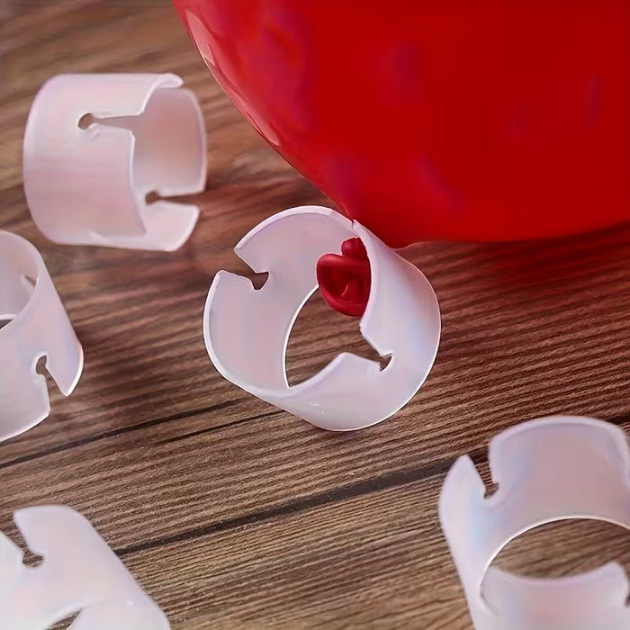 SHEIN 50pcs Clips de Anillo Duraderos para Arco de Globos
