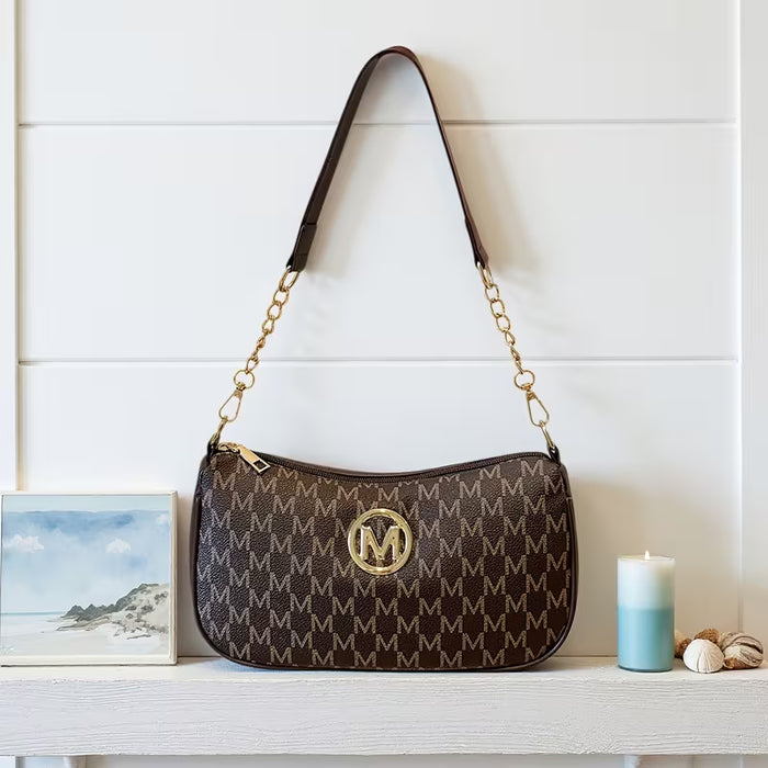 SHEIN Bolso de hombro único para mujer, estilo retro francés