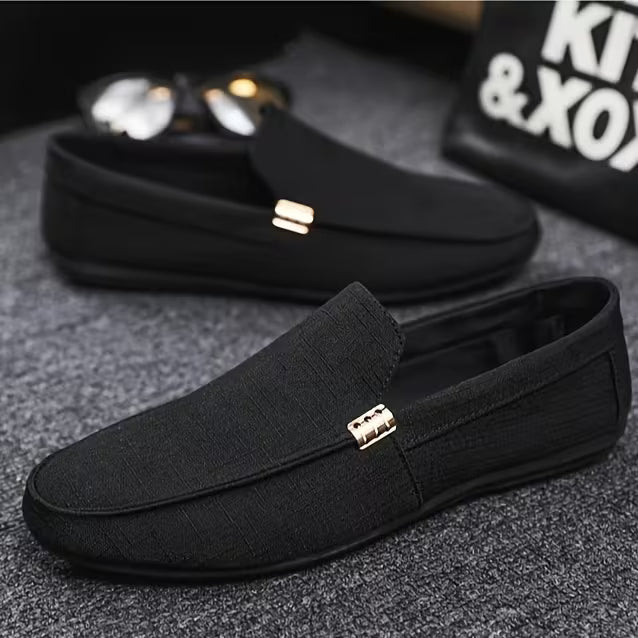 Mocasines transpirables para hombre, zapatos casuales