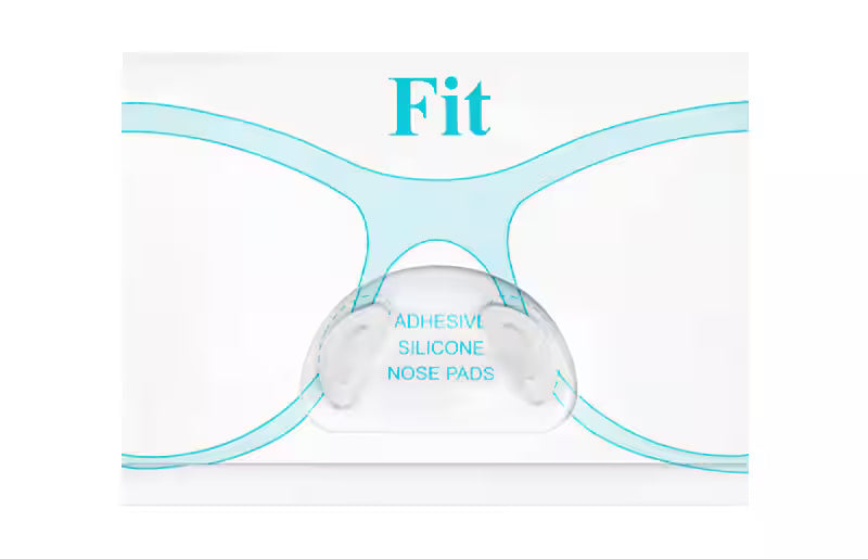 Plaquetas nasales adhesivas translúcidas #A110100023