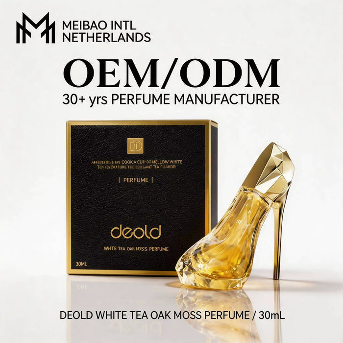 Deold Perfume EDP de 30 ml para mujer con aroma a té blanco y musgo de roble