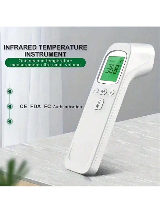 Termómetro digital de frente sin contacto, con alarma de fiebre y lecturas instantáneas