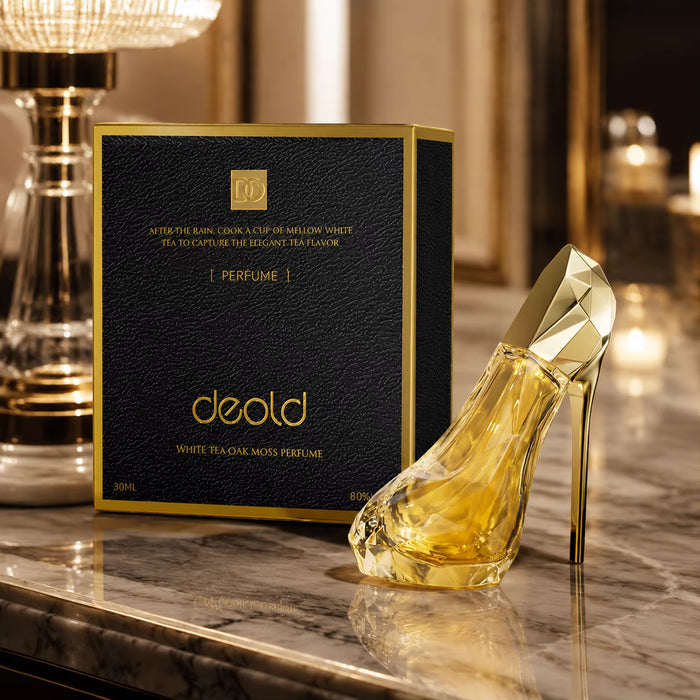 Deold Perfume EDP de 30 ml para mujer con aroma a té blanco y musgo de roble