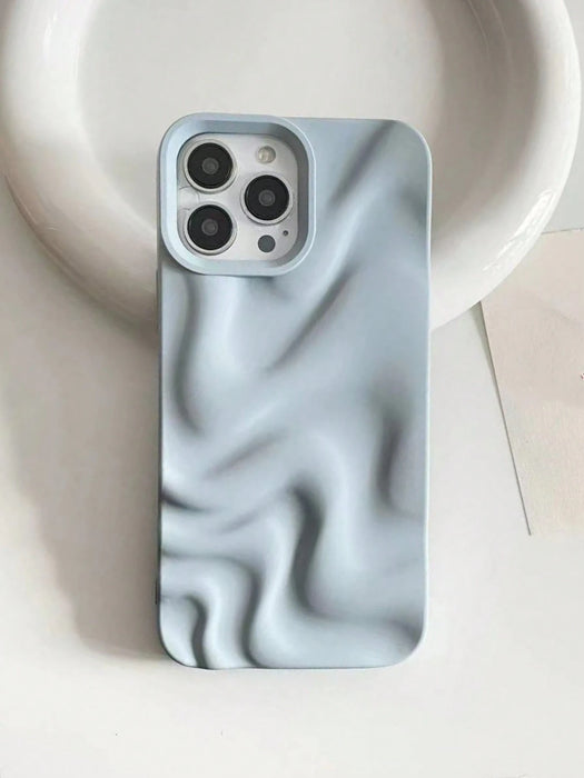 SHEIN 1 pieza Funda de teléfono de color sólido simple para iPhone 12/12PRO