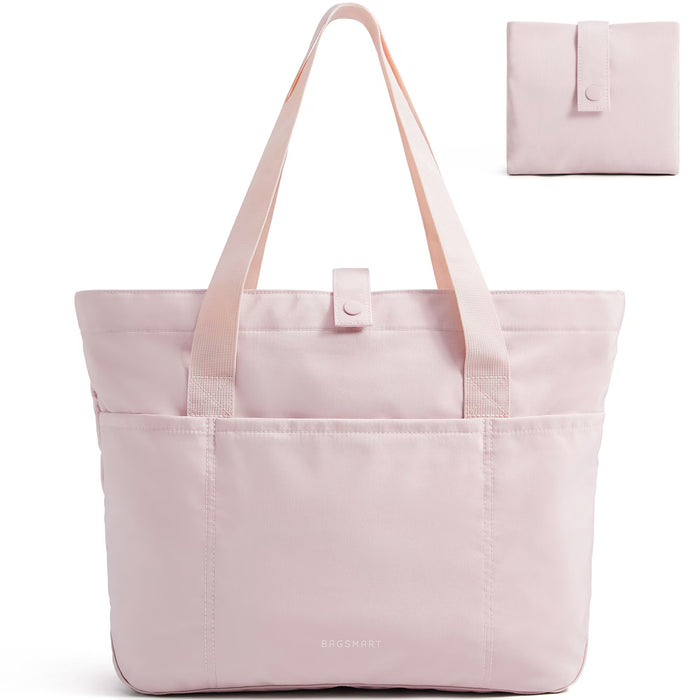 Bolso portátil tote plegable BAGSMART para mujer, con asa superior, ideal para viajes