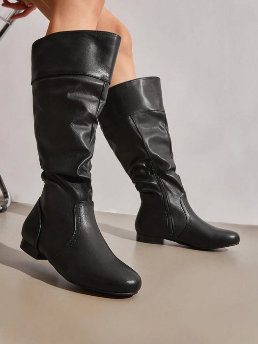 SHEIN Botas Hasta la Rodilla de Mujer
