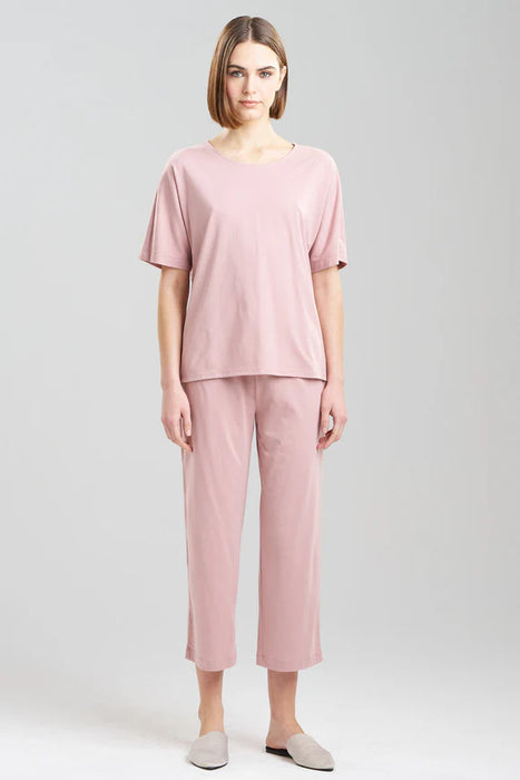 Natori-Blusa dolman con escote redondo Breeze