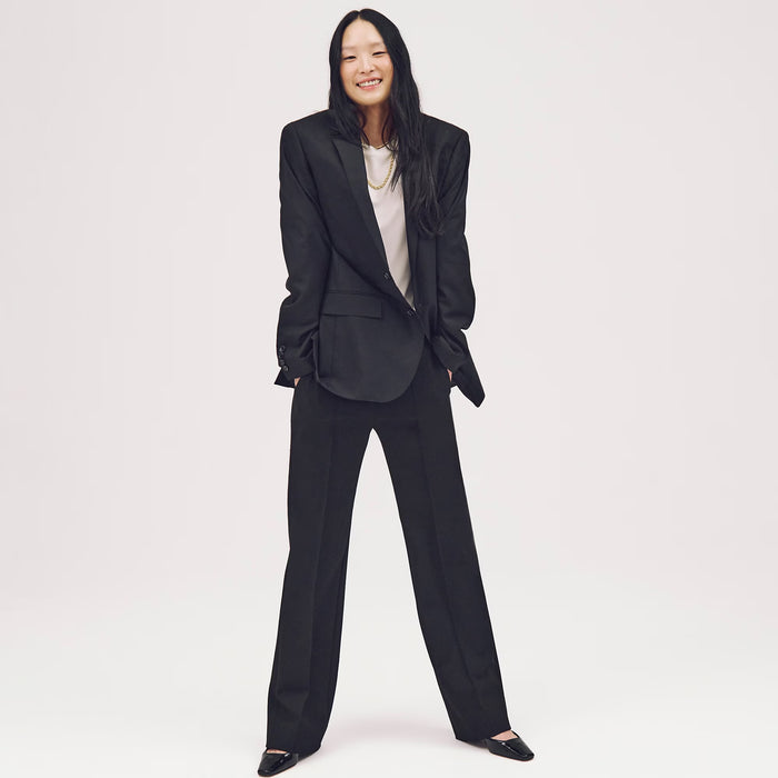 Pantalón Natalia en tejido elástico para cuatro estaciones