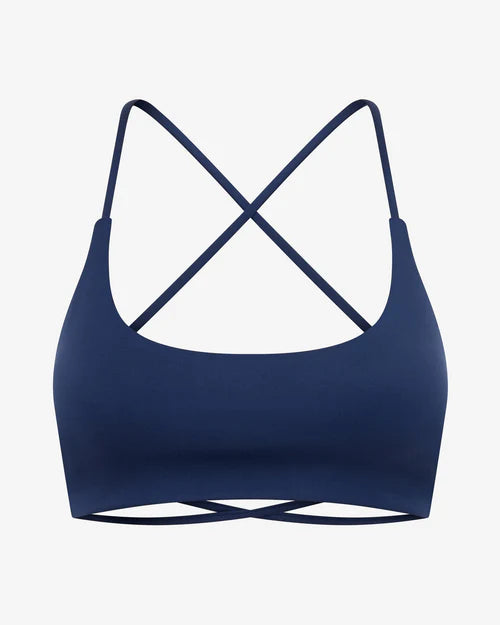 CSB  Top corto de soporte Serenity Lexi | Azul marino