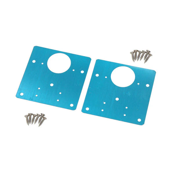 1 Placa de reparación de bisagras de gabinete