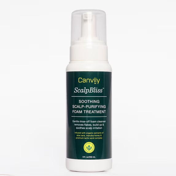 Tratamiento en espuma purificante y calmante para el cuero cabelludo Canviiy ScalpBliss