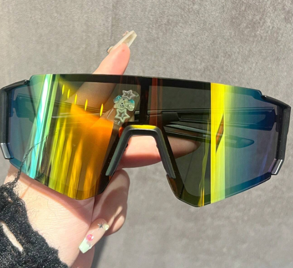 2 par de gafas deportivas polarizadas de moda