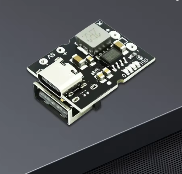 Módulo integrado de carga y descarga de 5 V 2 A con entrada tipo C