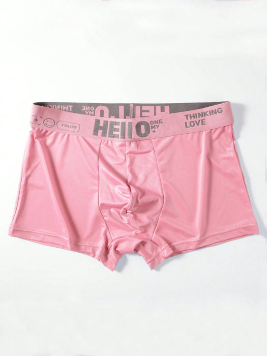 Conjunto De 5 Piezas De Ropa Interior Masculina - Deportivos De Seda Con Hielo