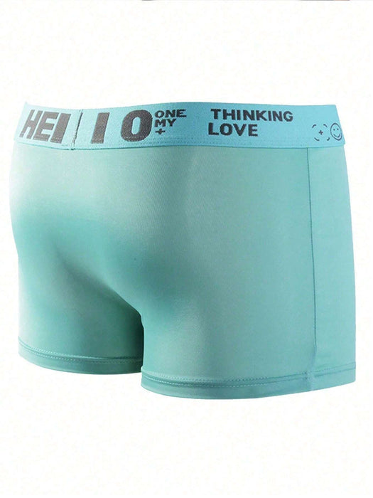 Conjunto De 5 Piezas De Ropa Interior Masculina - Deportivos De Seda Con Hielo