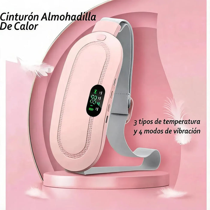 Cinturón Almohadilla De Calor que Alivia los Cólicos Menstruales