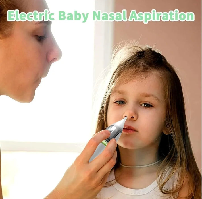 Aspirador Nasal Eléctrico Bebé Limpiador Saca Moco Nariz