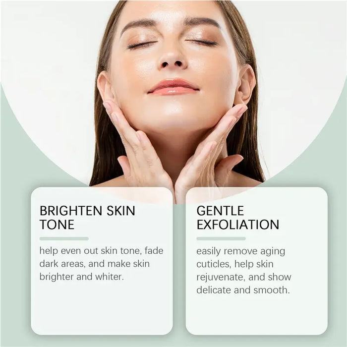 Hoygi gel exfoliante suave que hidrata y limpia el rostro, 50g