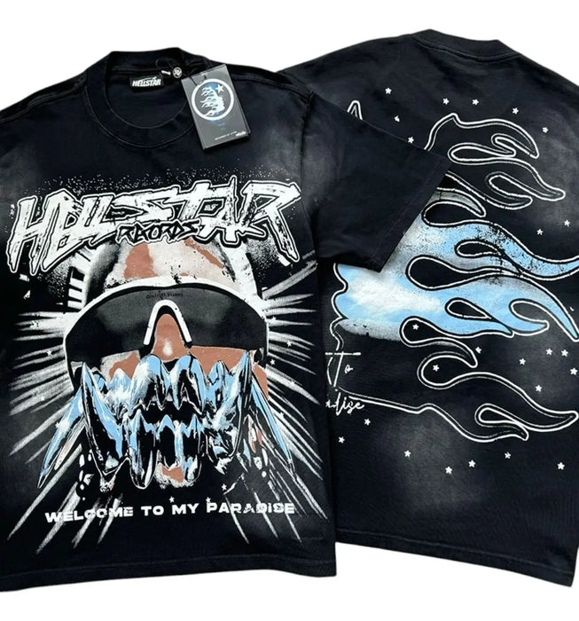 SHEIN Playera Hellstar Para Hombre