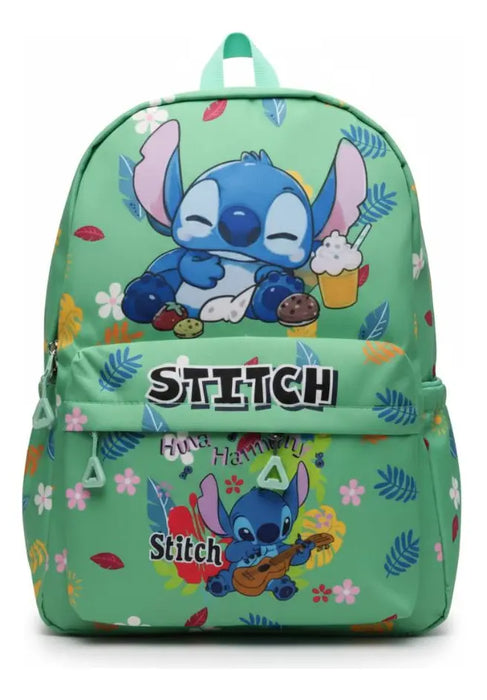 Mochila Infantil Stitch Escolar Estampado Original Disney