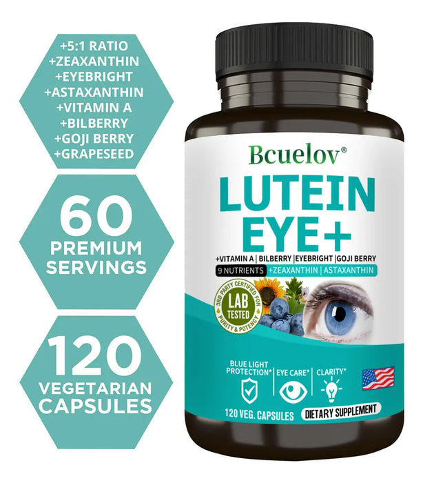 Suplemento de luteína - Favorece la salud ocular 120 cápsulas sin sabor