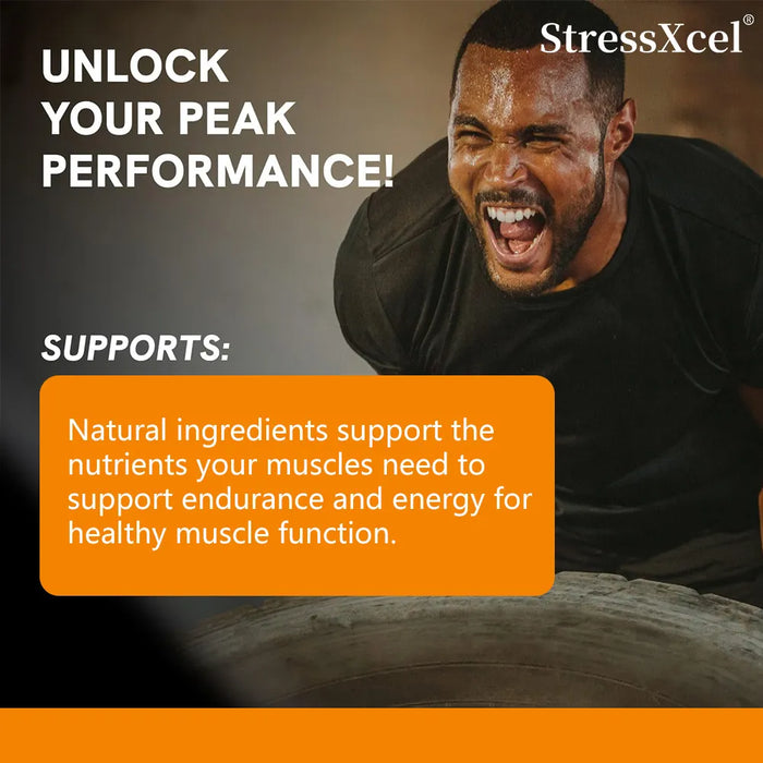 Suplemento Del Complejo Stressxcel Motherwort + Tongkat Ali