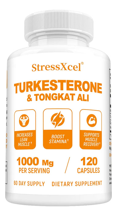 Suplemento Del Complejo Stressxcel Motherwort + Tongkat Ali