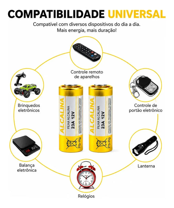 5 Baterías alcalina de alto voltaje GP 23A 12V