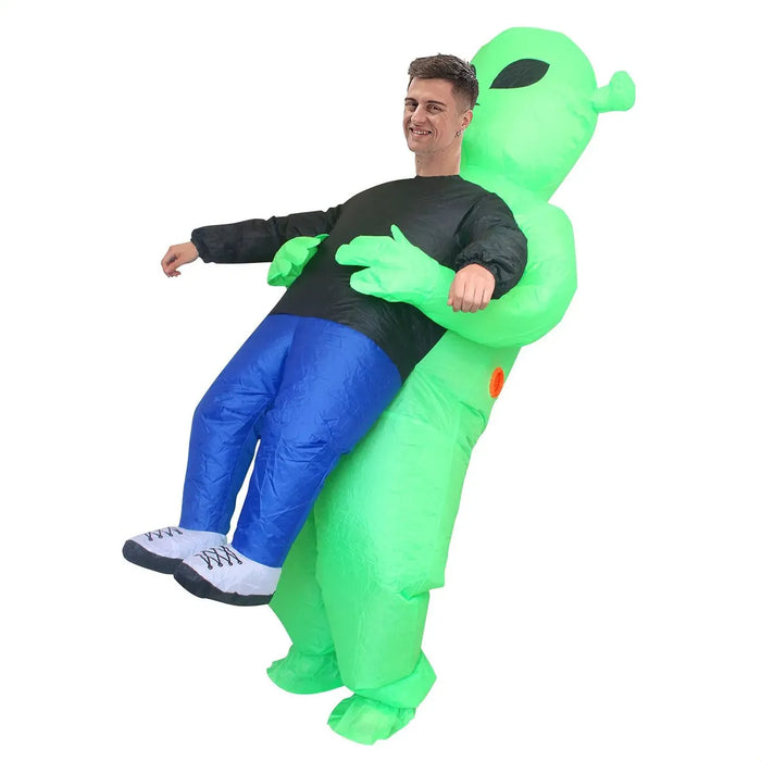 Divertido Disfraz Inflable De Abrazo De Alien Para Fiesta