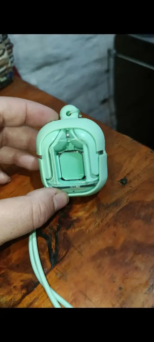 Auriculares Inalámbricos con Luz Ambiental Transparente Estéreo Inalámbrico Real con Control Táctil