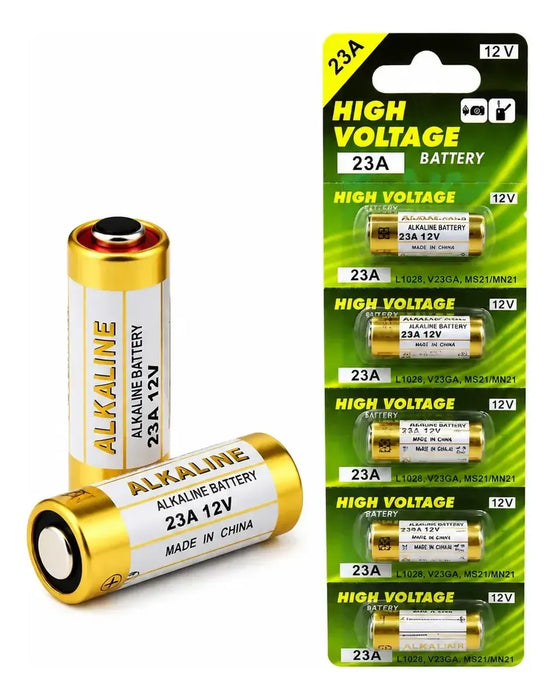 5 Baterías alcalina de alto voltaje GP 23A 12V