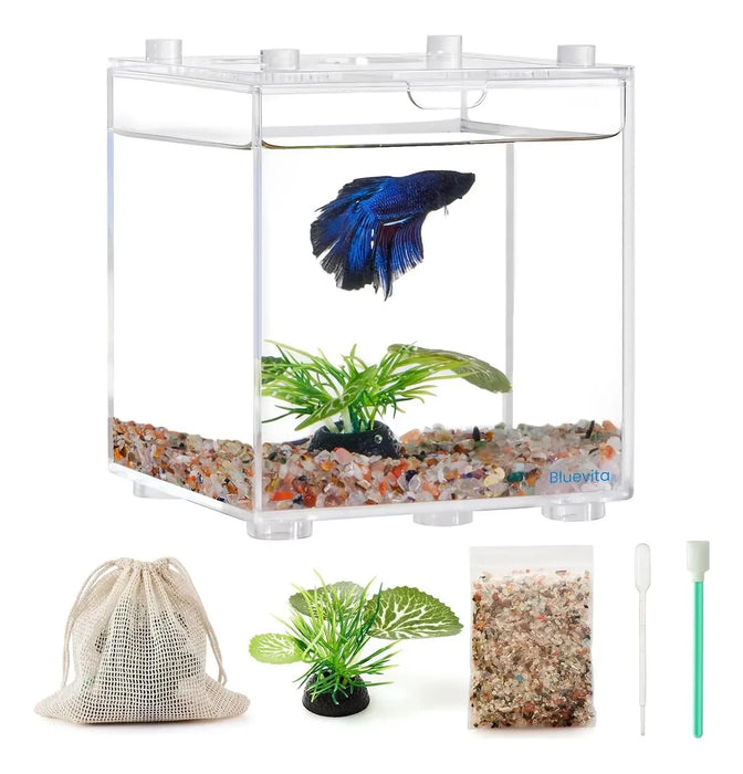 Bluevita Tanque Hospital Pequeño Para Peces Mn1 0.76l