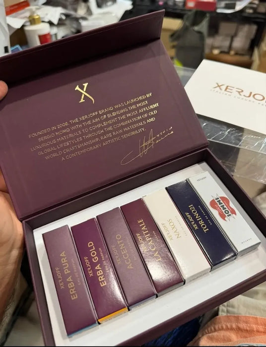 Xerjoff Set 7 Perfumes Miniatura 2 Ml