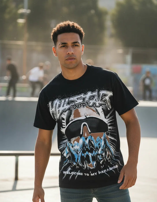 SHEIN Playera Hellstar Para Hombre
