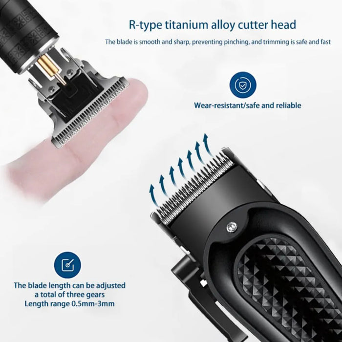 Cortadora De Cabello Inalámbrica Ultra Silenciosa