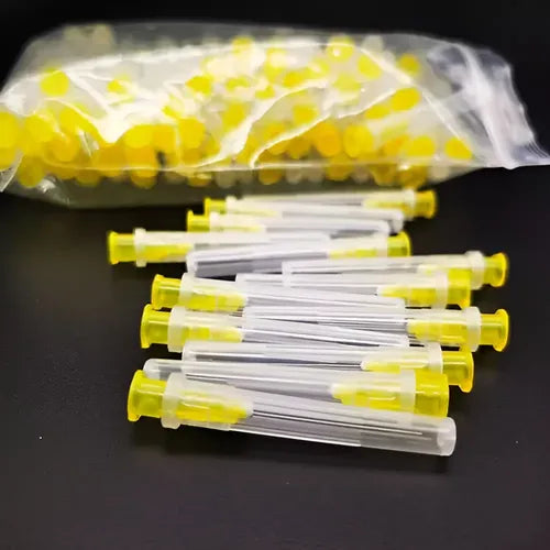 100pcs/ Boquillas de Irrigación Desechables de 25mm, Boquillas de Un Solo