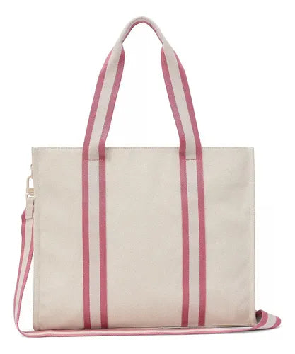 Victoria's Secret Bolso bandolera de lona pink