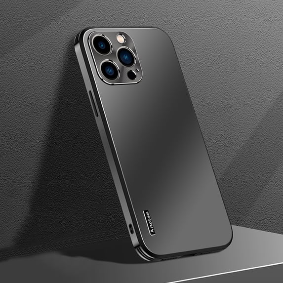 Funda para iPhone 13 Pro, cubierta de cámara de aluminio metálico a prueba de golpes