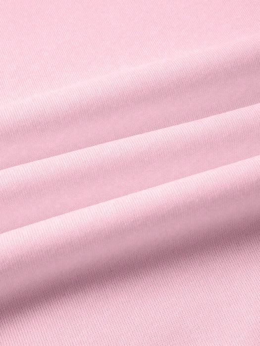 EMERY ROSE Camiseta casual de manga larga con estampado de corazón de jirafa para mujer