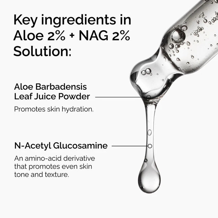 The Ordinary Solución de Aloe 2% + NAG 2%